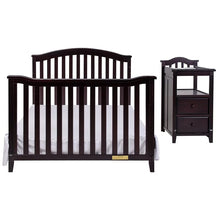 Load image into Gallery viewer, AFG Baby Furniture Kali 4-in-1 Crib and Changer - Freddie and Sebbie