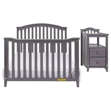 Load image into Gallery viewer, AFG Baby Furniture Kali 4-in-1 Crib and Changer - Freddie and Sebbie