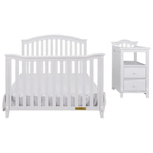 Load image into Gallery viewer, AFG Baby Furniture Kali 4-in-1 Crib and Changer - Freddie and Sebbie