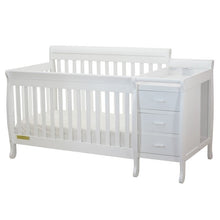 Load image into Gallery viewer, AFG Baby Furniture Daphne 3 in 1 Crib and Changer Combo - Freddie and Sebbie