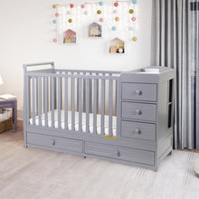 Load image into Gallery viewer, AFG Baby Furniture Daphne 3 in 1 Crib and Changer Combo - Freddie and Sebbie