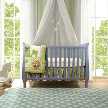 Load image into Gallery viewer, AFG Baby Furniture Naomi Solid Wood 4-in-1 Best Convertible Crib - Freddie and Sebbie