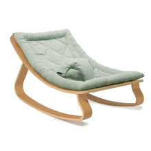 Load image into Gallery viewer, Baby Nursery Rocker - Levo Rocker in Beech with Cushion by Charlie Crane