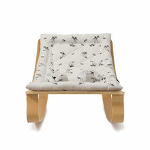 Load image into Gallery viewer, Baby Nursery Rocker - Levo Rocker in Beech with Cushion by Charlie Crane