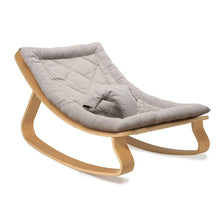 Load image into Gallery viewer, Baby Nursery Rocker - Levo Rocker in Beech with Cushion by Charlie Crane