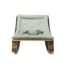 Load image into Gallery viewer, Baby Nursery Rocker - Levo Rocker in Walnut with Cushion by Charlie Crane