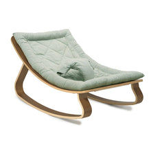 Load image into Gallery viewer, Baby Nursery Rocker - Levo Rocker in Walnut with Cushion by Charlie Crane