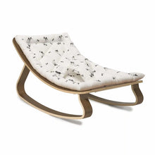 Load image into Gallery viewer, Baby Nursery Rocker - Levo Rocker in Walnut with Cushion by Charlie Crane