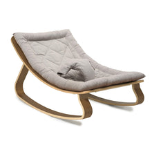 Load image into Gallery viewer, Baby Nursery Rocker - Levo Rocker in Walnut with Cushion by Charlie Crane