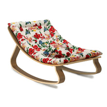 Load image into Gallery viewer, Products Baby Nursery Rocker - Levo Rocker with Cushion in Walnut by Charlie Crane
