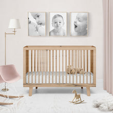 Load image into Gallery viewer, Eclipse Mattress Wellness EXCEL Hybrid 6-Inch Waterproof 2-Stage Crib Mattresses White - Freddie and Sebbie
