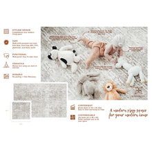 Load image into Gallery viewer, Famokids GraphEVA® Play Mat - Ash - Form Play Mat For Kids