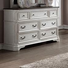 Load image into Gallery viewer, Florian Dresser Antique White &amp; Oak Finish