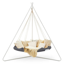 Load image into Gallery viewer, Hanging Bed - 5 Ft Classic Medium Bed Charcoal by Tiipii Bed
