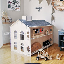 Load image into Gallery viewer, Indoor Wooden Playhouse Desk - My Mini Desk House by My Mini Home