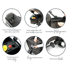 Load image into Gallery viewer, Keenz Class Stroller Wagon - Black