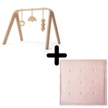 Load image into Gallery viewer, Products Levo Activity Arch with Wooden Toys PLUS TAMI Playmat by Charlie Crane