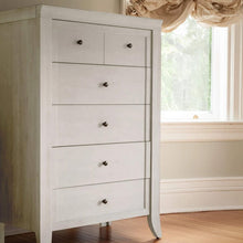 Load image into Gallery viewer, Milk Street Baby Cameo Tall Chest 5 Drawer Dresser - Freddie and Sebbie
