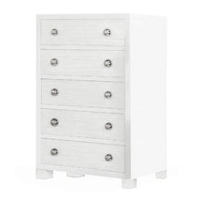 Load image into Gallery viewer, Milk Street Baby True Tall Chest 5 Drawer Dresser - Freddie and Sebbie