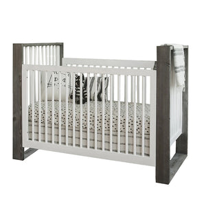 Milk Street Baby True Traditional Collection 3-in-1 Convertible Crib - Freddie and Sebbie