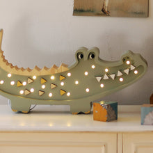 Load image into Gallery viewer, Night Lights For Kids - Crocodile Lamp by Little Lights