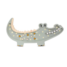 Load image into Gallery viewer, Night Lights For Kids - Crocodile Lamp by Little Lights