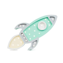 Load image into Gallery viewer, Night Lights For Kids - Rocket Ship Lamp by Little Lights