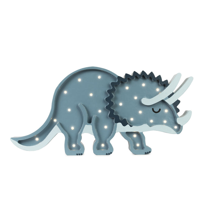 Night Lights For Kids - Triceratops Dinosaur Lamp by Little Lights