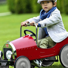 Load image into Gallery viewer, Products Ride on Car - Ride-on Classic Pedal Car by Baghera - Red and White