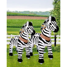 Load image into Gallery viewer, Ride on Horse - Zebra Ride-on Toy-Model U 2021 by PonyCycle