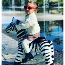 Load image into Gallery viewer, Ride on Horse - Zebra Ride-on Toy-Model U 2021 by PonyCycle