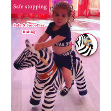 Load image into Gallery viewer, Ride on Horse - Zebra Ride-on Toy-Model U 2021 by PonyCycle