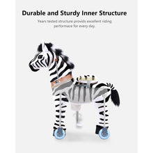 Load image into Gallery viewer, Ride on Horse - Zebra Ride-on Toy-Model U 2021 by PonyCycle