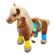 Load image into Gallery viewer, Ride on Horse - Ride on Brown Horse With Long Mane by PonyCycle
