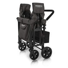 Load image into Gallery viewer, Wonderfold W4 4 Seater Multi-Function Quad Stroller Wagon - Freddie and Sebbie