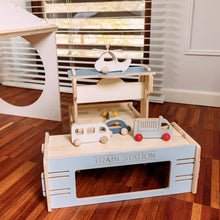Load image into Gallery viewer, Wooden Toy Car Garage - My Mini Toy Garage by My Mini Home