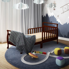 Load image into Gallery viewer, AFG Baby Furniture Athena Anna Sleigh Toddler Bed With Sides - Freddie and Sebbie