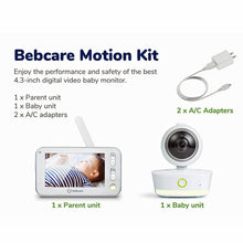Load image into Gallery viewer, Bebcare Motion Digital Best Video Baby Monitor - Freddie and Sebbie