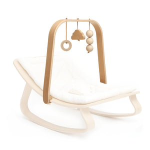 Infant Play Gym - Levo Activity Arch with Wooden Toys by Charlie Crane