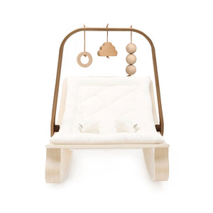 Infant Play Gym - Levo Activity Arch with Wooden Toys by Charlie Crane