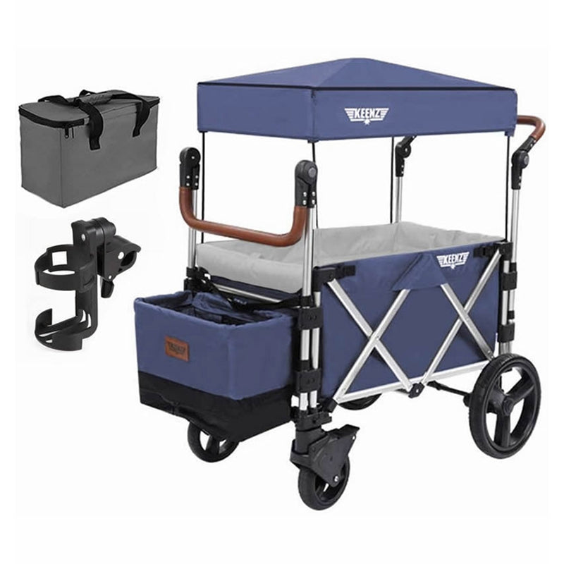 Keenz 7S Stroller Wagon Blue Freddie and Sebbie
