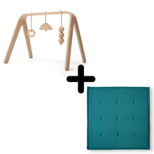 Load image into Gallery viewer, Products Levo Activity Arch with Wooden Toys PLUS TAMI Playmat by Charlie Crane