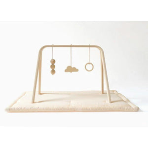Products Levo Activity Arch with Wooden Toys PLUS TAMI Playmat by Charlie Crane