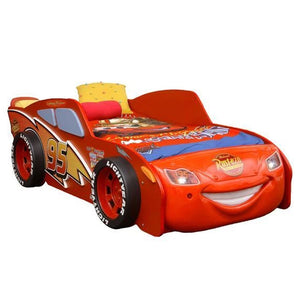 Maxima House Lightning McQueen Racing Twin Car Bed