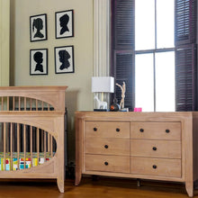 Load image into Gallery viewer, Milk Street Baby Cameo Oval 4-in-1 Convertible Crib - Freddie and Sebbie