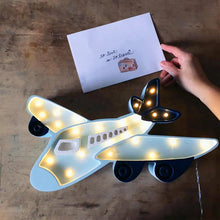 Load image into Gallery viewer, Night Lights For Kids - Airplane Lamp by Little Lights