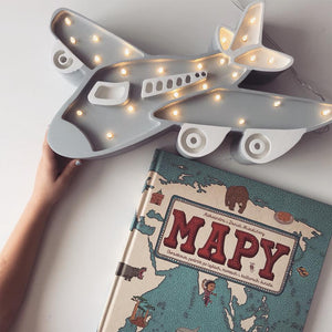 Night Lights For Kids - Airplane Lamp by Little Lights