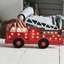 Load image into Gallery viewer, Night Lights For Kids - Fire Truck Lamp by Little Lights
