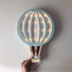 Night Lights For Kids - Hot Air Balloon Lamp by Little Lights
