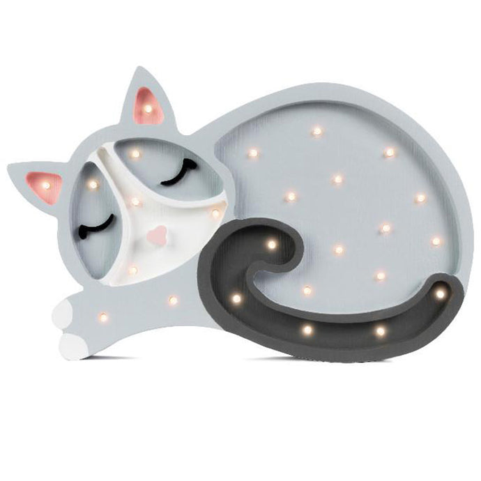 Night Lights For Kids - Kitten Lamp by Little Lights
